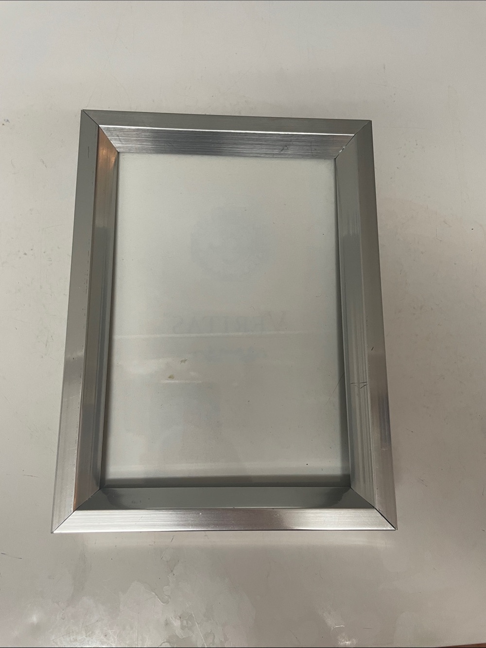 Metal Silver Photo Frame - Modern Wall Decor